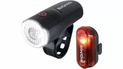 Sigma Sport Batterie-LED-Leuchten-Set Aura 30 / Curve