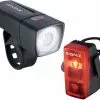 Sigma Sport Batterie-LED-Leuchten-Set Aura 25/Cubic
