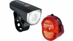 Sigma Sport Akku-LED-Leuchten-Set Aura 40 USB/Nugget II